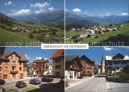 11691816 Obersaxen GR Panorama Grosser Meierhof Ortsansicht Obersaxen  - Other & Unclassified
