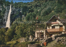 11691656 Val Bavona Hotel Foroglio Wasserfall Lugano - Otros & Sin Clasificación