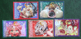 50 Jaar Efteling NVPH 2084-2088 (Mi 2004-2008) 2002 Gestempeld / USED NEDERLAND / NIEDERLANDE - Used Stamps