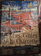 AFFICHE DE CINEMA - FRANCE - FILM : LES CONTES DE LA CHARRETTE  - AUTEUR Et REALISATEUR : JEAN PAUL CATHALA - 1983 - Affiches & Posters