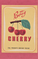 Label New- Cherry, Betty- Italprodotti Marino, Torino-Italy. 95x 120mm- - Alcoholes Y Licores
