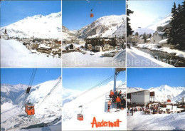 11687206 Andermatt Mit Gotthard Luftseilbahn Gemsstock Andermatt - Autres & Non Classés