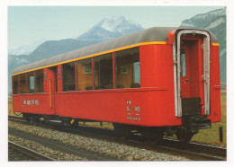 LIGNE DU BRUNIG GAUGE / ÉCARTEMENT 1000mm / VOITURE PANORAMIQUE A 101 - 1939 - Trains