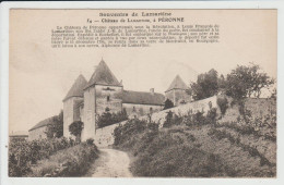 PERONNE - SAONE ET LOIRE - CHATEAU DE LAMARTINE - Altri & Non Classificati