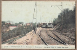 CPA 76 - Collection De La Cie Des Tramways De BONSECOURS - Garage Et Halte Du Plateau Des Aigles TB PLAN 2 Tramways - Bonsecours