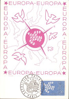 CARTE MAXIMUM 1961 EUROPA - 1960-1969