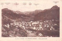 63-LE MONT DORE-N°4210-E/0375 - Le Mont Dore