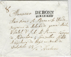 1780s Germany Bonn To Westphalia - Andere & Zonder Classificatie