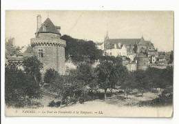 Morbihan , Vannes , La Tour Du Connétable Et Les Remparts - Vannes