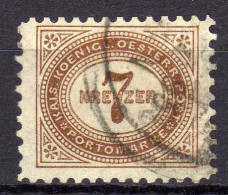 Österreich 1894 Portomarken Mi 6 A, Gestempelt, Zähnung 10 1/2 [170524XIV] - Used Stamps