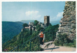 CPSM Dentelée 10.5 X 15 Haut-Rhin RIBEAUVILLE Château Saint-Ulrich - Ribeauvillé