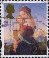 GB Poste Obl Yv:2955 Mi:2596 Madonna & Child William Dyce (Obl.mécanique) - Usados
