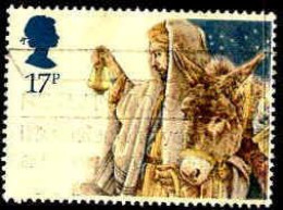 GB Poste Obl Yv:1164 Mi:1013 Noël Arrivée à Bethléem (Obl.mécanique) - Usados