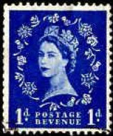 GB Poste Obl Yv: 263 Mi:258X Queen Elizabeth II (Obli. Ordinaire) - Usados