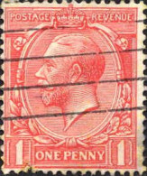 GB Poste Obl Yv: 140 Mi:128 George V (Belle Obl.mécanique) - Used Stamps