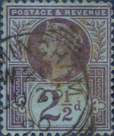 GB Poste Obl Yv:  95 Mi:89 Queen Victoria (Beau Cachet Rond) - Used Stamps