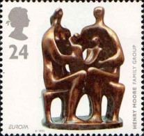 GB Poste N** Yv:1674 Mi:1451 Europa Hernry Moore Family Group - Unused Stamps