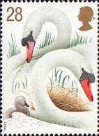 GB Poste N** Yv:1647 Mi:1428 Couple De Cygnes & Cigogneau - Unused Stamps