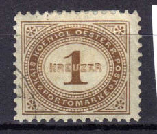 Österreich 1894 Portomarken Mi 1 E, Gestempelt, Zähnung 11 1/2 [170524XIV] - Used Stamps