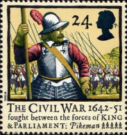 GB Poste N** Yv:1624 Mi:1405 The Civil War Pikeman - Nuovi