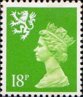 GB Poste N** Yv:1579 Mi:61C Queen Elisabeth II & Armoiries D'Ecosse - Unused Stamps