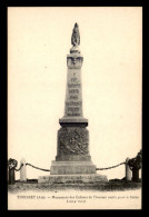 01 - THOISSEY - MONUMENT AUX MORTS - Ohne Zuordnung