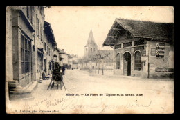 01 - MEZERIAT - LA PLACE DE L'EGLISE ET LA GRAND'RUE - Unclassified