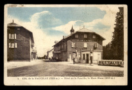 01 - COL DE LA FAUCILLE - HOTEL DE LA FAUCILLE - POMPE A ESSENCE "AZUR" - Unclassified