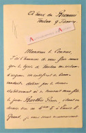 ● L.A.S Eugène BARTHES à Bord Du Cuirassé Brennus - Toulon Circa 1903 - Louis Le Grand - Né à Brest - Lettre Marine - Politicians  & Military