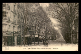 75 - PARIS - 20EME - TOUT PARIS N°2014 - AVENUE GAMBETTA A LA MAIRIE - EDITEUR FLEURY - Paris (20)