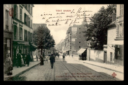 75 - PARIS - 20EME - TOUT PARIS N°54 - RUE MENILMONTANT - CLOCHER DE L'EGLISE DE BELLEVILLE - EDITEUR FLEURY - Paris (20)