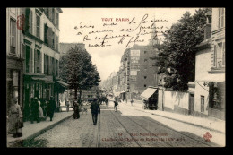 75 - PARIS - 20EME - TOUT PARIS N°54 - RUE MENILMONTANT - CLOCHER DE L'EGLISE DE BELLEVILLE - EDITEUR FLEURY - Distrito: 20