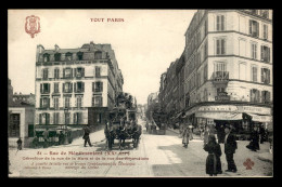 75 - PARIS - 20EME - TOUT PARIS N°81 - RUE DE MENILMONTANT, CARREFOUR RUE DE LA MARE ET RUE DES AMANDIERS - Distretto: 20