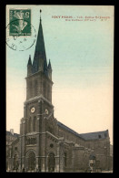 75 - PARIS - 11EME - TOUT PARIS N°723 - EGLISE ST-JOSEPH RUE ST-MAUR - CARTE ANCIENNE COLORISEE - EDITEUR FLEURY - Paris (11)