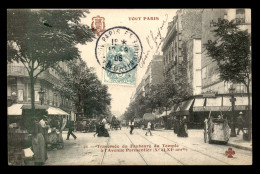 75 - PARIS - 10EME/11EME - TOUT PARIS N°31 - TRAVERSEE DU FAUBOURG DU TEMPLE A L'AVENUE PARMENTIER - EDITEUR FLEURY - Distretto: 10