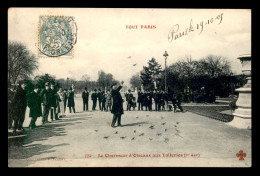 75 - PARIS - 1ER - TOUT PARIS N°772 - LE CHARMEUR D'OISEAUX AUX TUILERIES - EDITEUR FLEURY - District 01