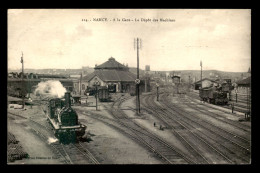 54 - NANCY - LA GARE DE CHEMIN DE FER DE L'EST - LE DEPOT DES MACHINES - Nancy