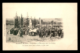 54 - BLAMONT - INAUGURATION DU MONUMENT AUX MORTS LE 10 JUIN 1900 - GUERRE DE 1870 - Blamont