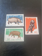 CUBA  NEUF  1964   ZOOLOGICO  DE  LA  HABANA  //  PARFAIT  ETAT  // Sans Gomme - Unused Stamps