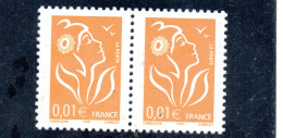 2TIMBRES  FRANCE N°3734c-NEUFS-  SANX  PHOSPHORE- - Neufs