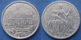 FRENCH POLYNESIA - 2 Francs 2001 KM# 10 French Overseas Territory - Edelweiss Coins - Frans-Polynesië