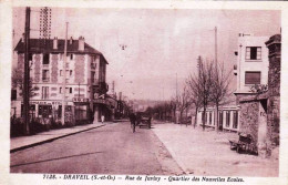 91 - Essonne -   DRAVEIL - Rue De Juvisy - Quartier Des Nouvelles Ecoles - Pharmacie Des écoles - Draveil