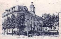 93 -  AUBERVILLIERS -  L Hotel De Ville Et Le Nouveau Jardin - Aubervilliers
