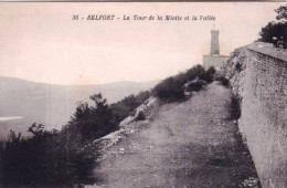 90 -  BELFORT - La Tour De La Miotte Et La Vallée - Belfort - Stadt
