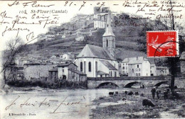 15 - Cantal -  SAINT FLOUR -  Vue Du Village - Saint Flour