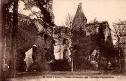 N°2780 W -cpa Vorly -château De Bois Sir Amé- - Otros & Sin Clasificación