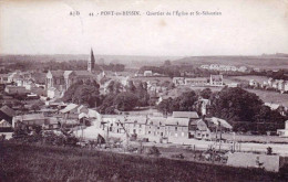 14 - Calvados -  PORT En BESSIN -  Quartier De L église Et Saint Sebastien - Port-en-Bessin-Huppain