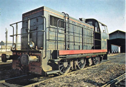 Transports Ferroviares - Locomotive - Locotracteur Diesel Hydrauliqye Batignolles - Chatillon - Trains