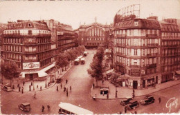 75 - PARIS -  La Gare Du Nord - Carrefour Denain Magenta - Métro Parisien, Gares