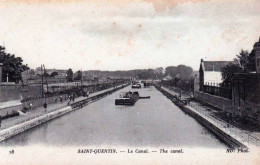 02 - Aisne -  SAINT QUENTIN -  Le Canal - Saint Quentin
